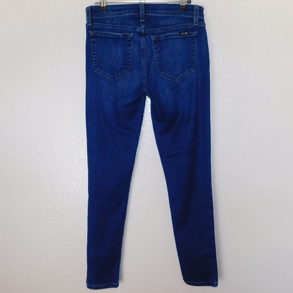 Joe's Jeans Ladies Size 27 Designer Skinny Ankle Mid Wash Stretch Denim - Picture 4 of 9